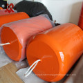 Best price & top quality of polyurethane dock fender, floating foam filled fender for ship